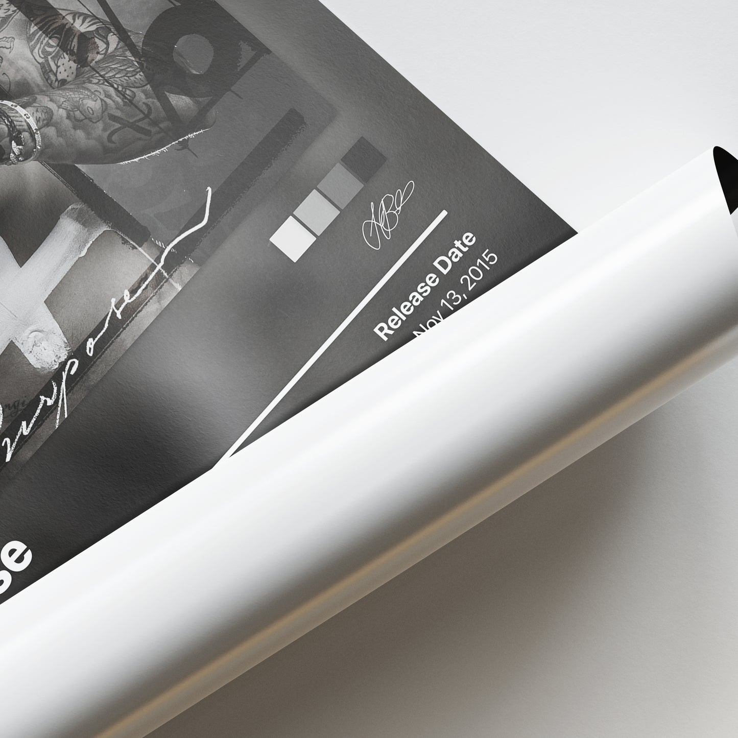 Justin Bieber Purpose Album Poster