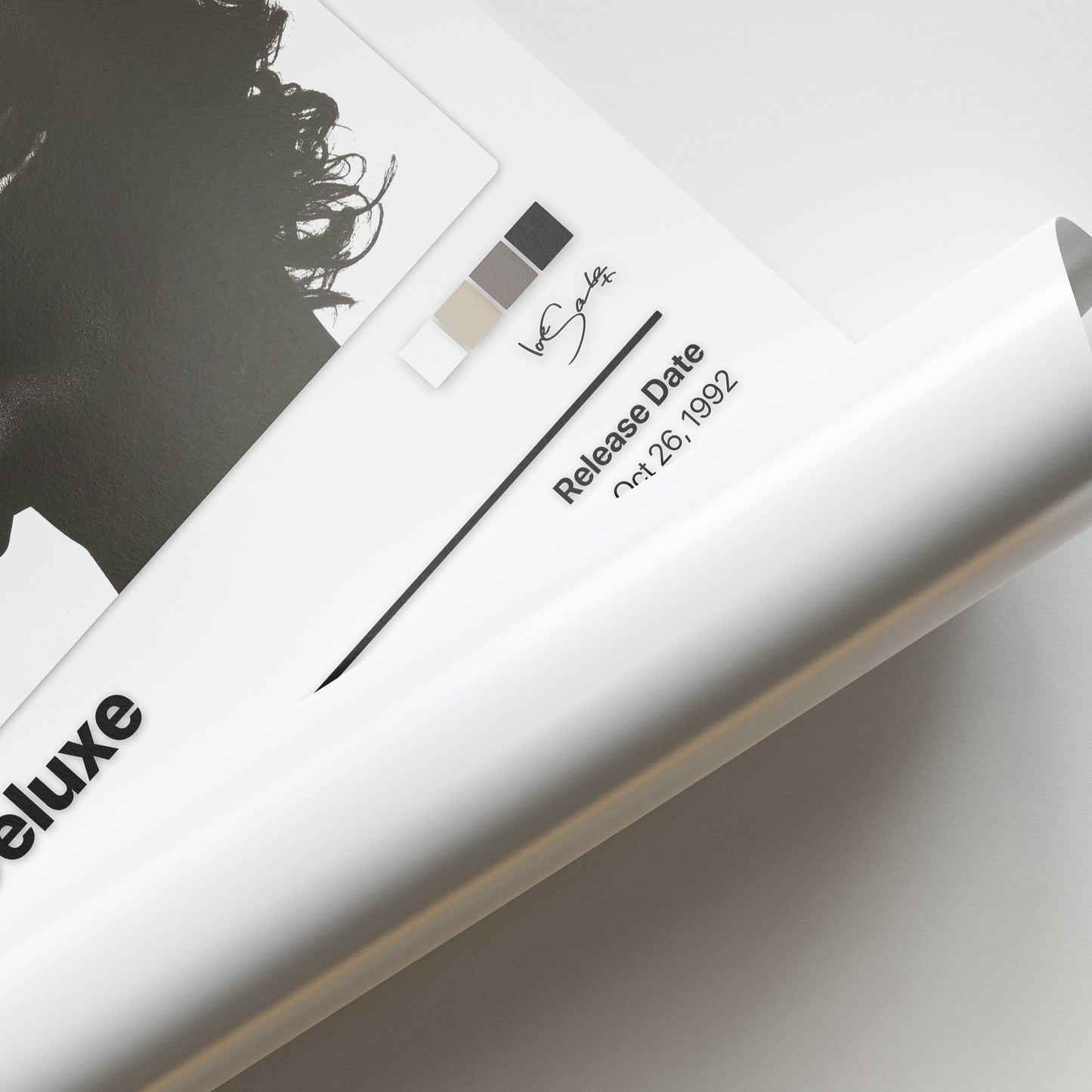 Sade Love Deluxe Album Poster