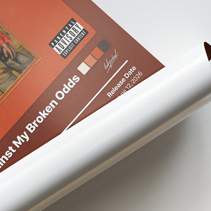 BabyChiefDoit Rise Against My Broken Odds Album Poster