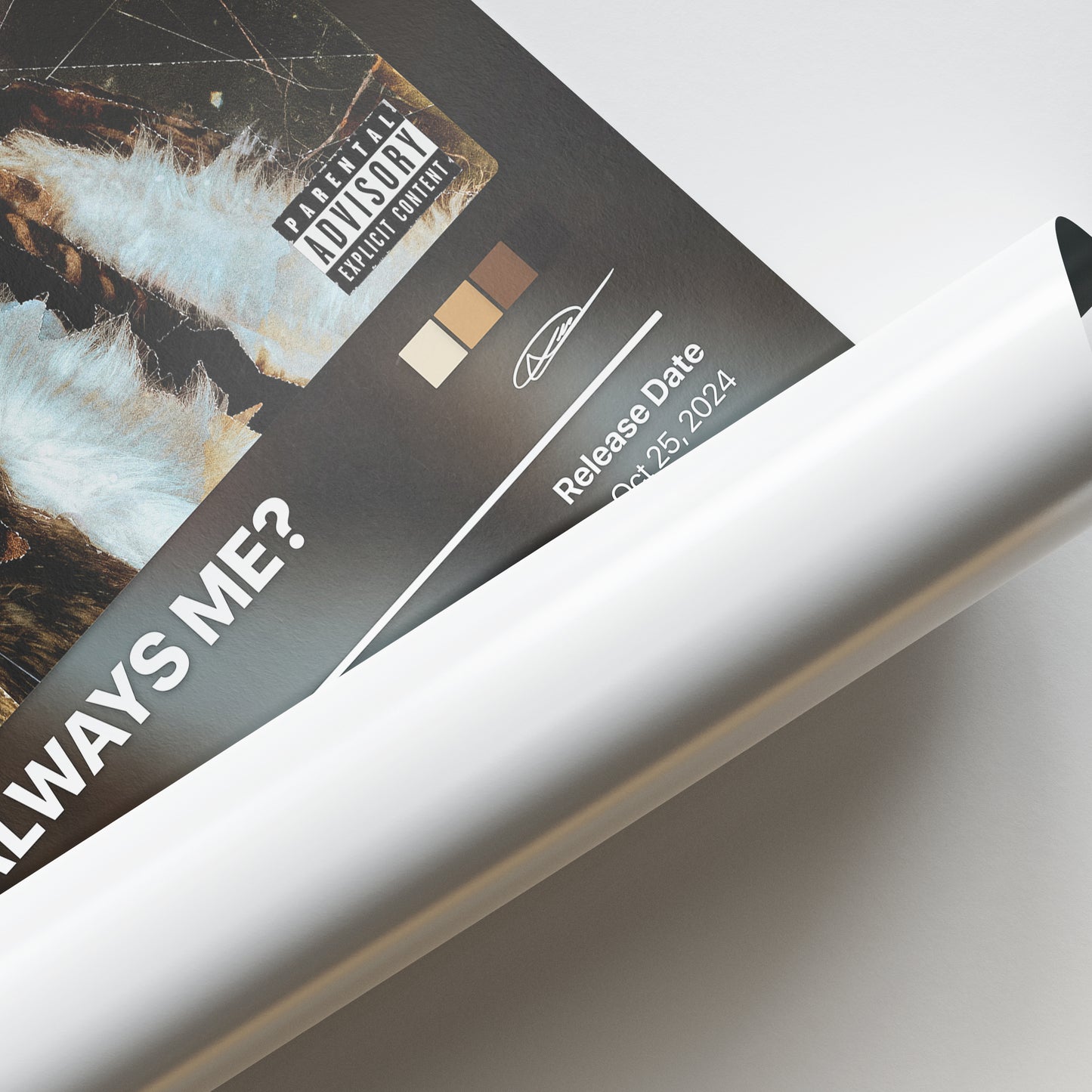 Cochise WHY ALWAYS ME? Album Poster