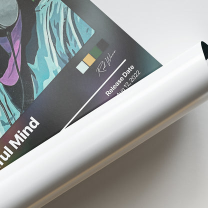 Rod Wave Beautiful Mind Album Poster