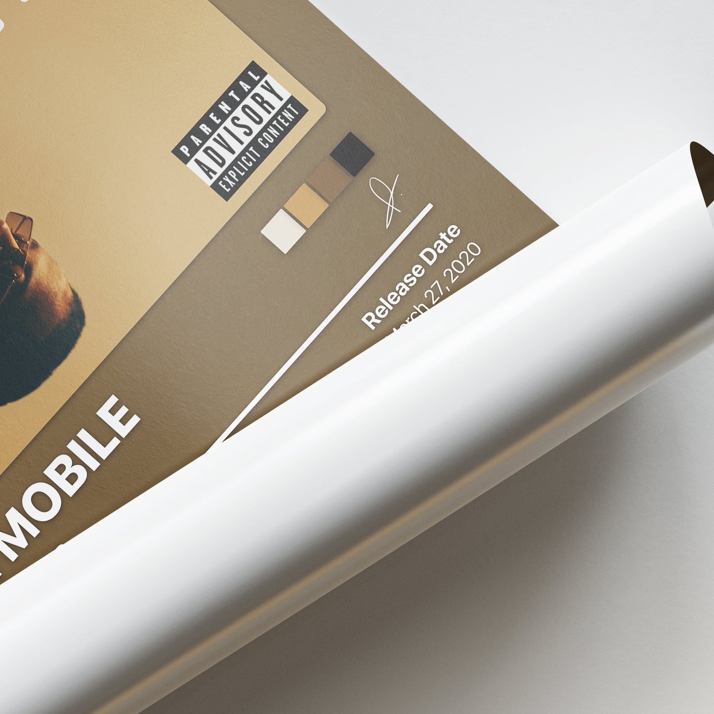 PARTYNEXTDOOR PARTYMOBILE Album Poster