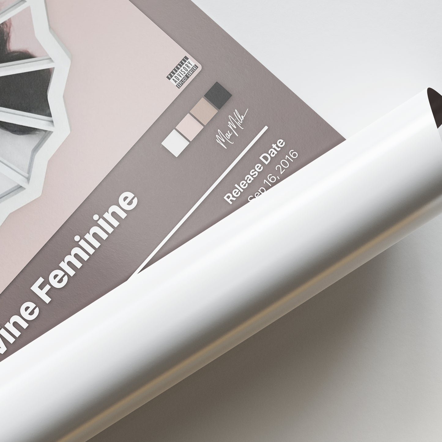 Mac Miller The Divine Feminine Album Poster