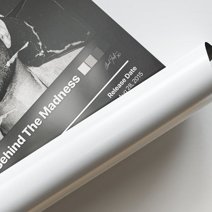 The Weeknd Beauty Behind The Madness Album Poster