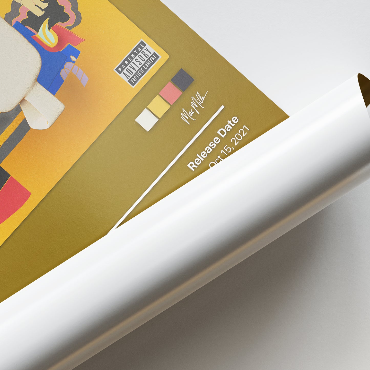 Mac Miller Faces Album Poster