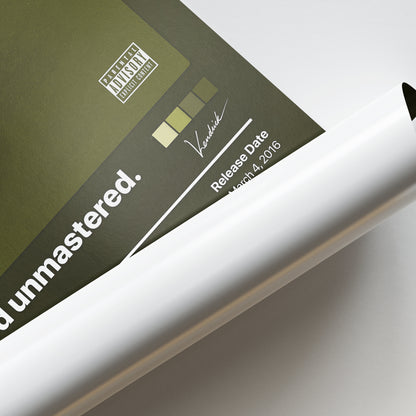 Kendrick Lamar untitled unmastered. Album Poster