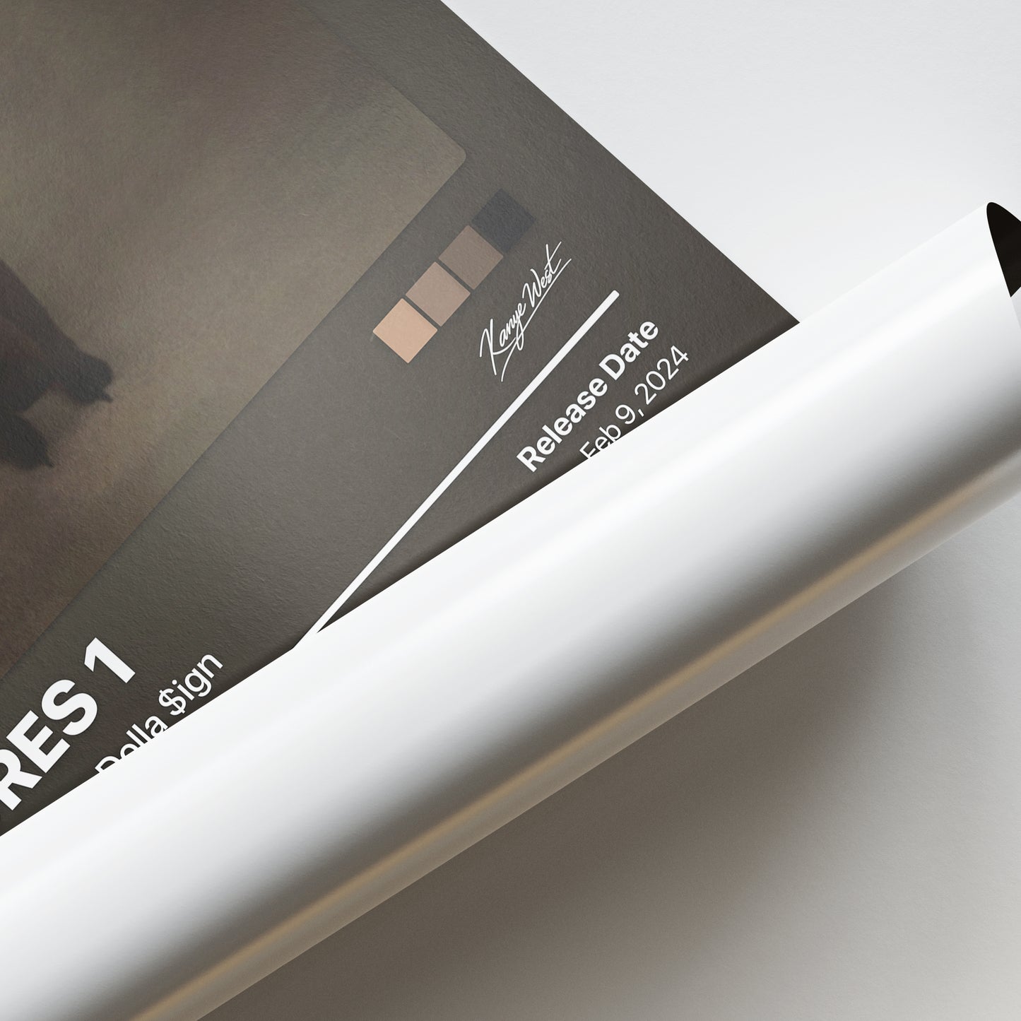 Kanye West VULTURES 1 Album Poster