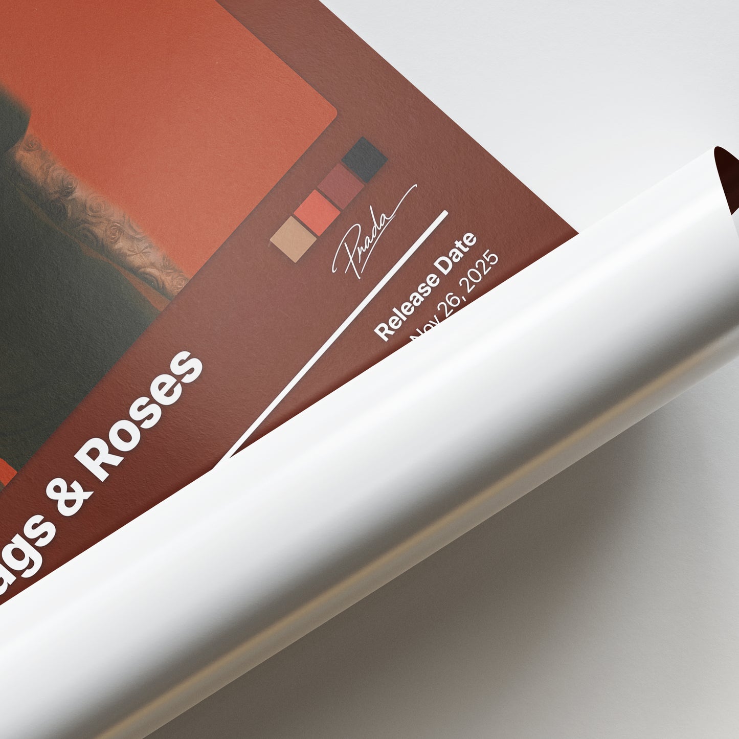 Pradabagshawty Red Flags & Roses (Deluxe) Album Poster