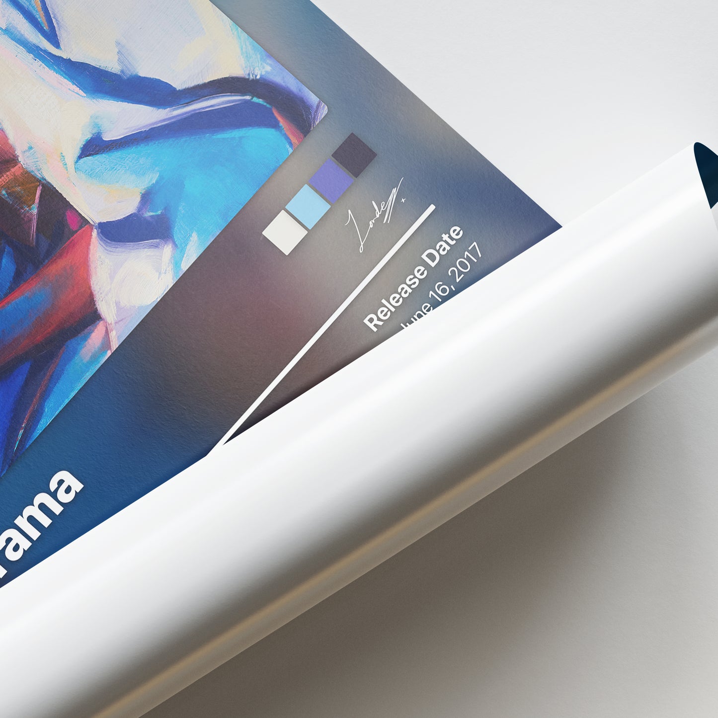 Lorde Melodrama Album Poster