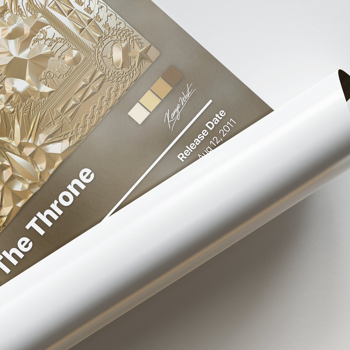 Kanye West Watch The Throne Album Poster