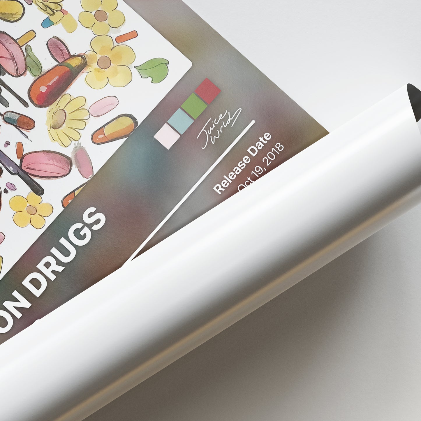 Juice WRLD WRLD ON DRUGS Album Poster
