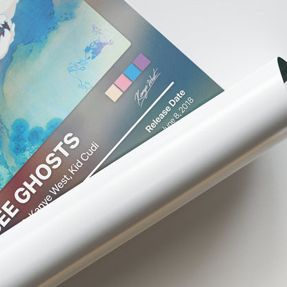 Kanye West KIDS SEE GHOSTS Album Poster