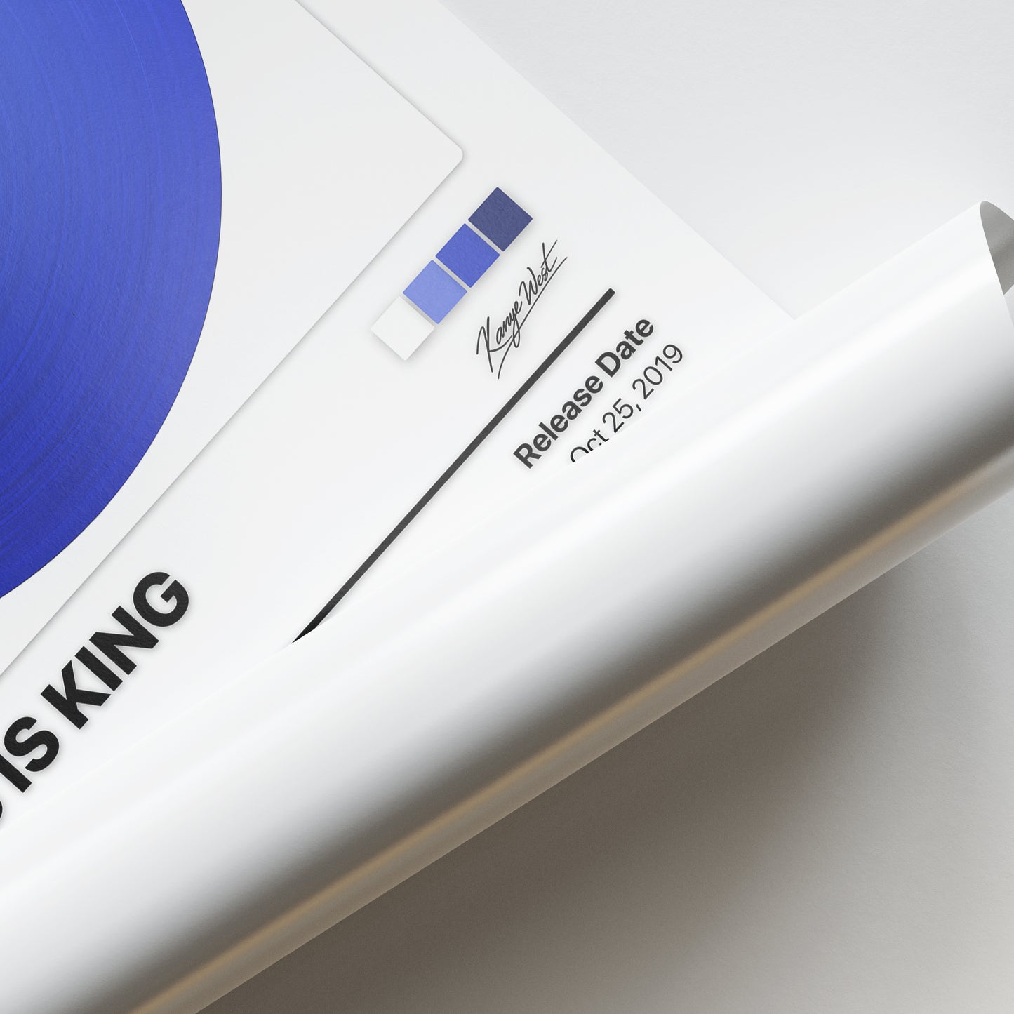 Kanye West JESUS IS KING Album Poster