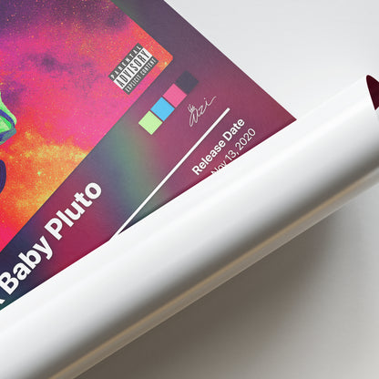 Lil Uzi Vert Pluto x Baby Pluto Album Poster