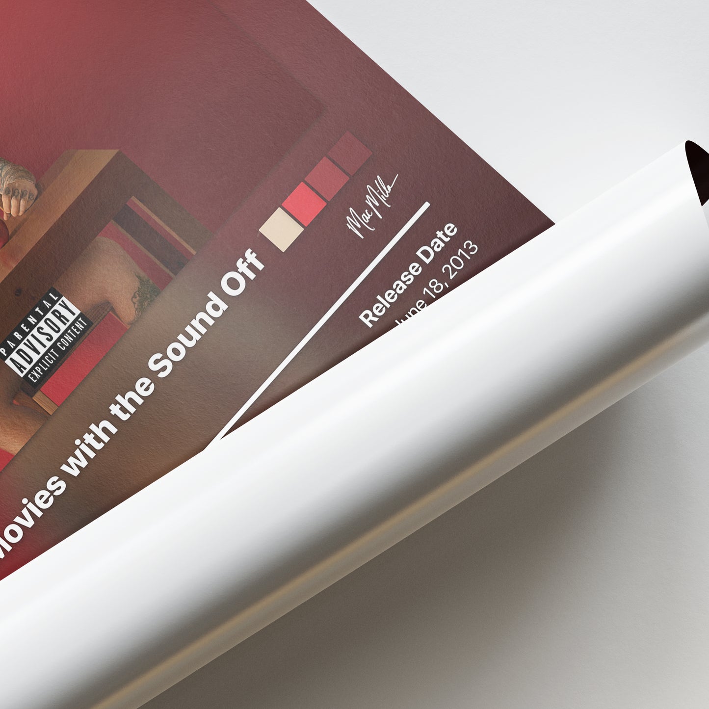 Mac Miller Watching Movies with the Sound Off Album Poster