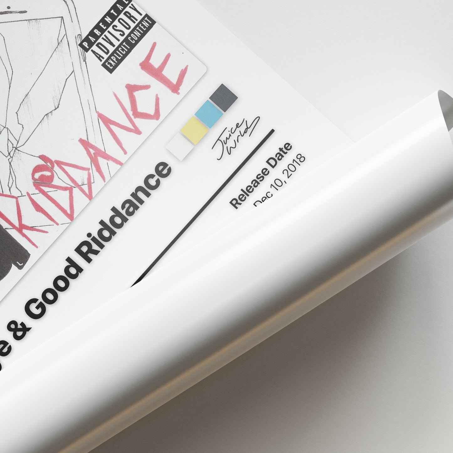 Juice WRLD Goodbye & Good Riddance Album Poster
