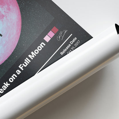 Chris Brown Heartbreak on a Full Moon Album Poster