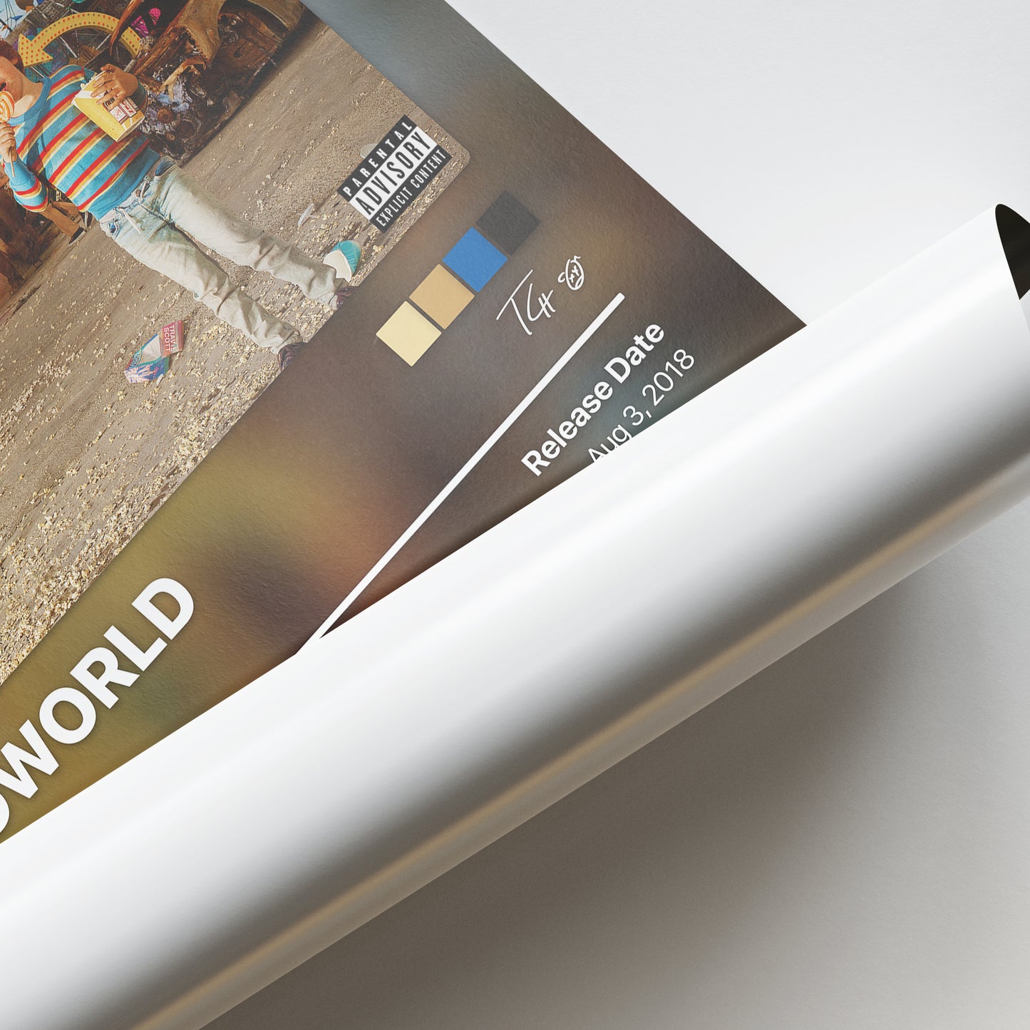 Travis Scott ASTROWORLD Album Poster