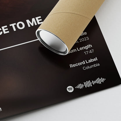 Cochise NO ONE'S NICE TO ME Album Poster