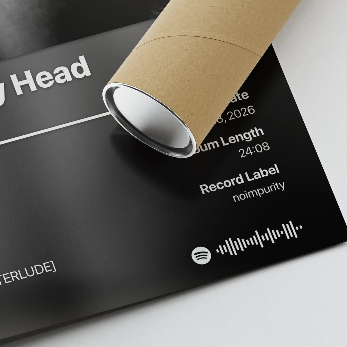 PureSnow Get Out Of My Head Album Poster