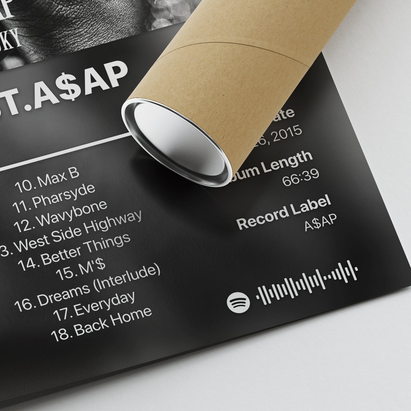 A$AP Rocky AT.LONG.LAST.A$AP Album Poster