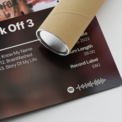 Glokk40Spaz Don't Get Took Off 3 Album Poster