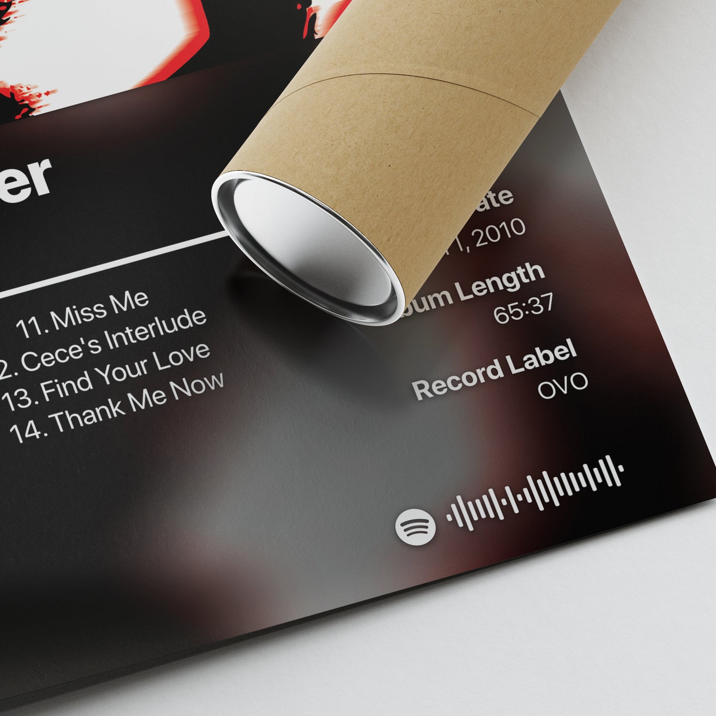 Drake Thank Me Later Album Poster