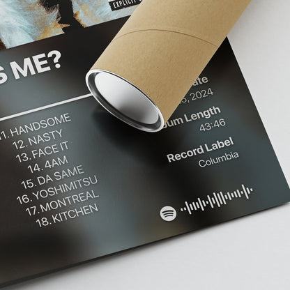 Cochise WHY ALWAYS ME? Album Poster