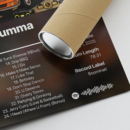 Metro Boomin A Futuristic Summa Album Poster