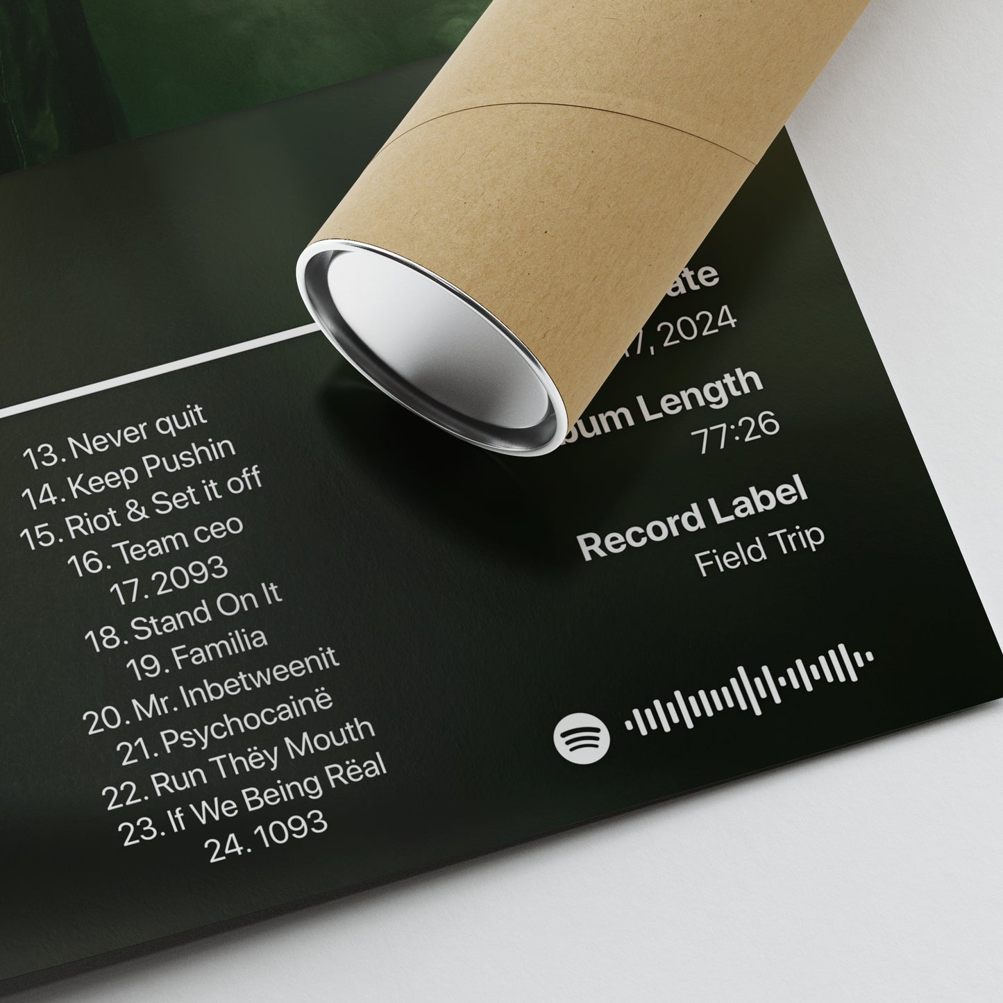 Yeat 2093 Album Poster