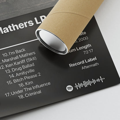 Eminem The Marshall Mathers LP Album Poster