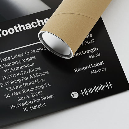 Post Malone Twelve Carat Toothache Album Poster