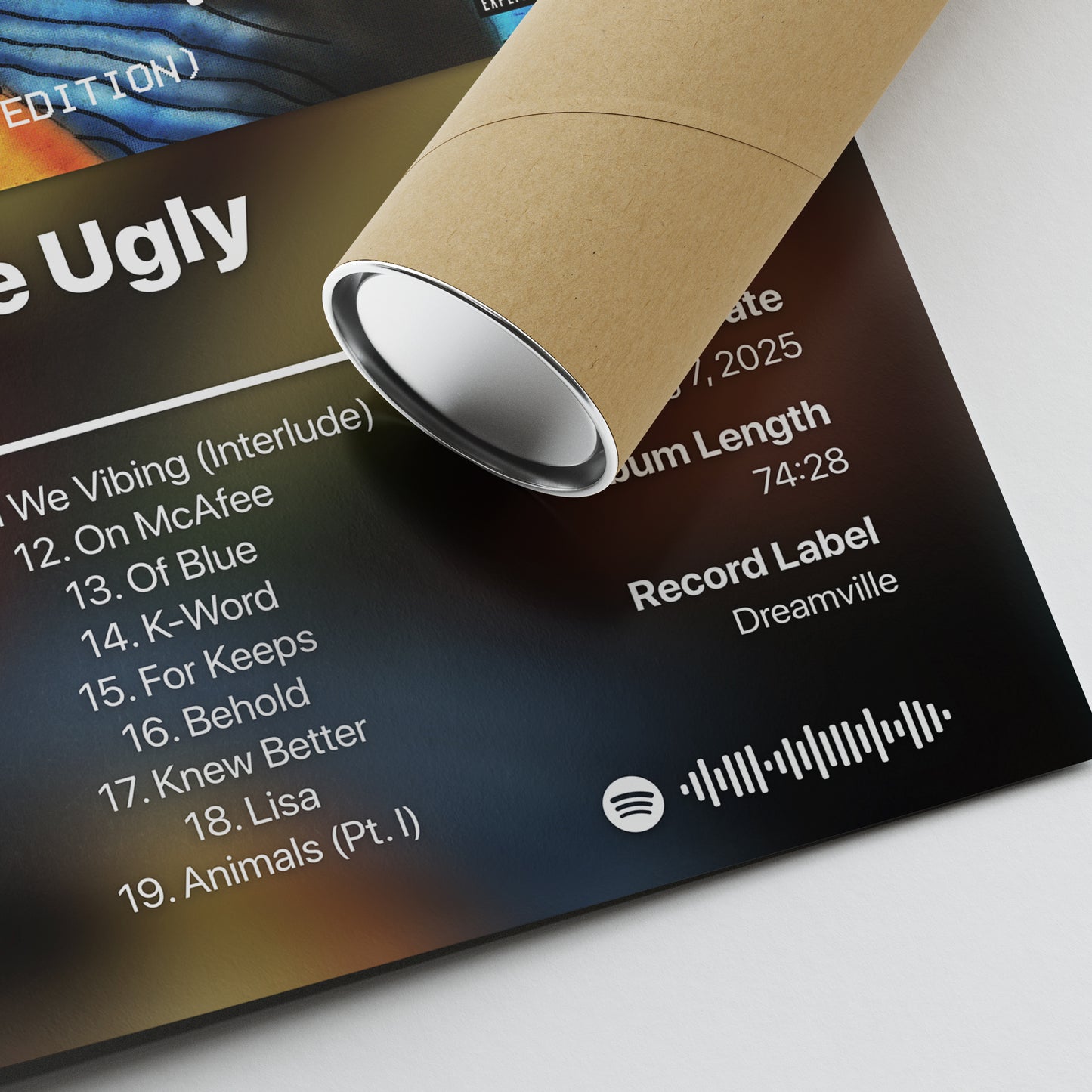 JID God Does Like Ugly (Preluxe Edition) Album Poster