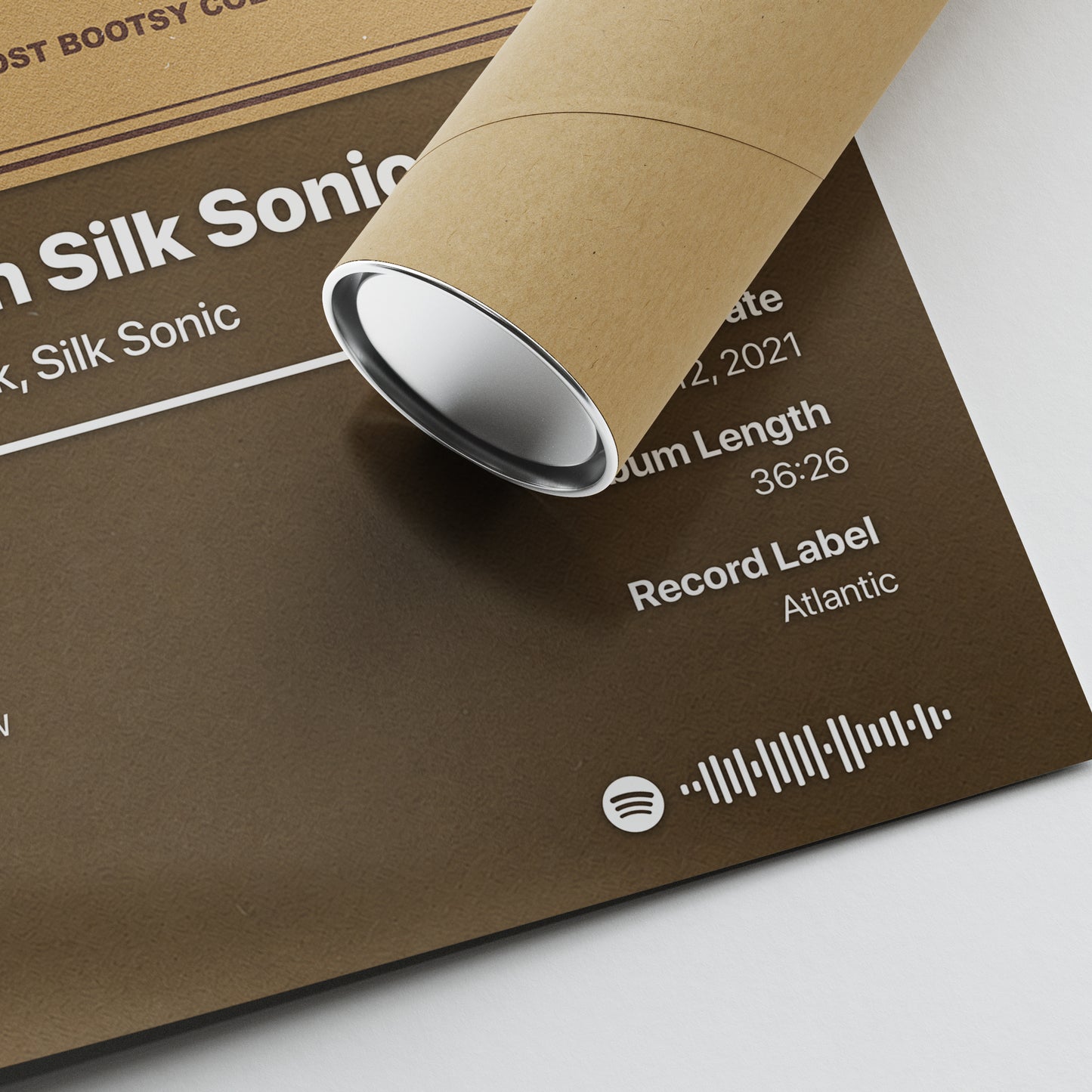 Bruno Mars An Evening With Silk Sonic Album Poster
