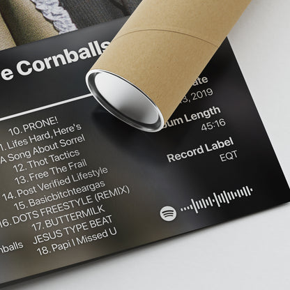JPEGMAFIA All My Heroes Are Cornballs Album Poster
