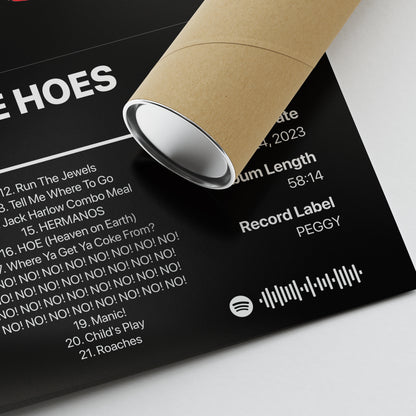 JPEGMAFIA SCARING THE HOES: DIRECTOR'S CUT Album Poster