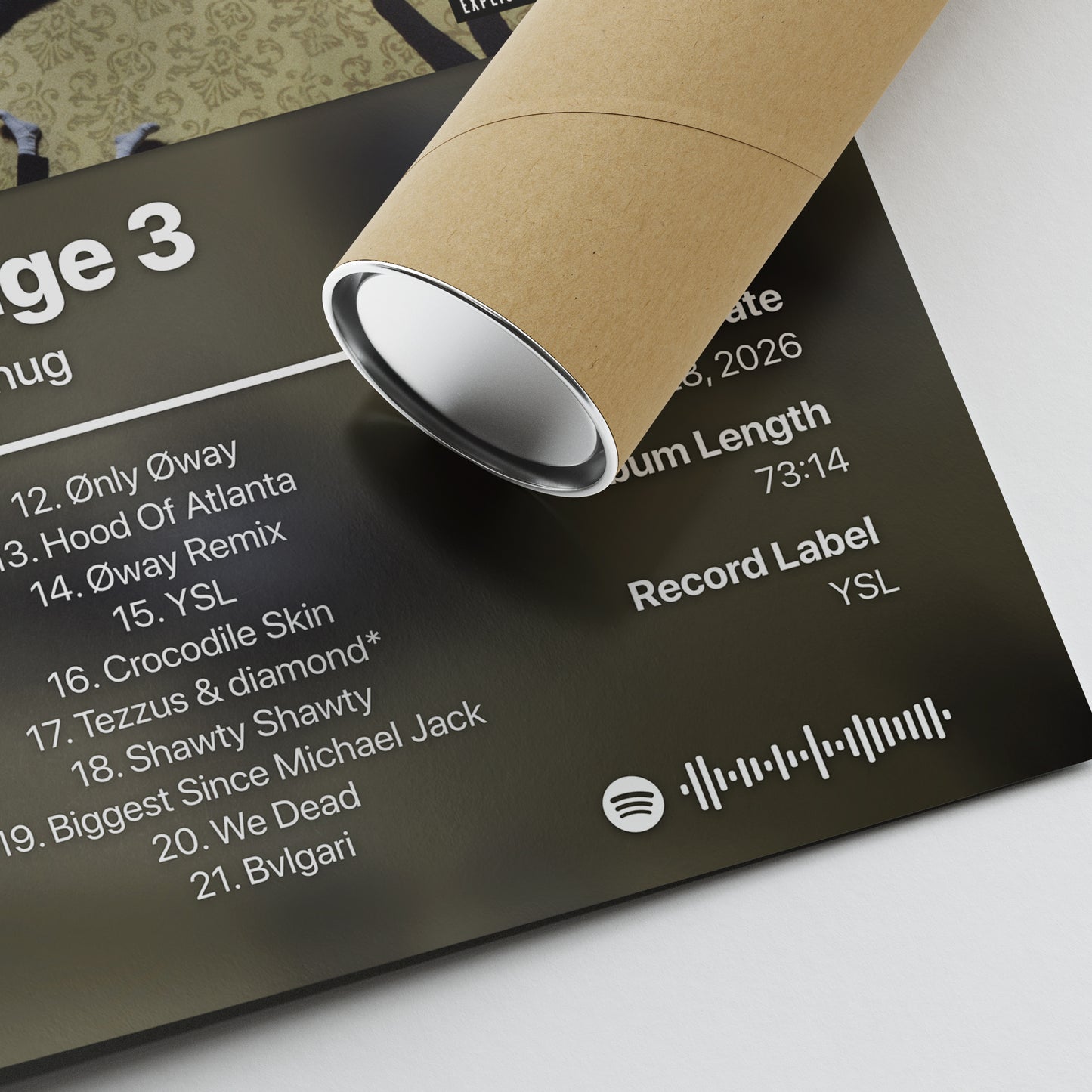 Young Thug Slime Language 3: Side A Album Poster