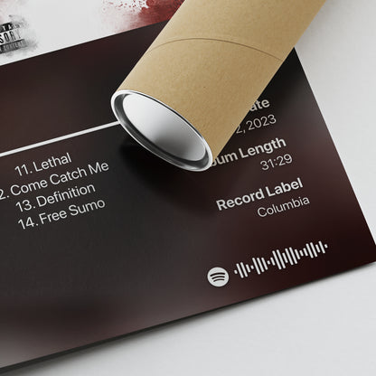 Glokk40Spaz Glokk Files Album Poster