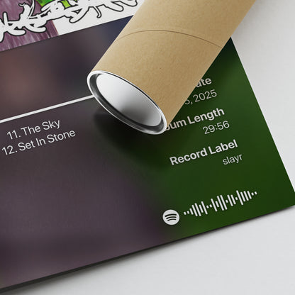 slayr Half Blood Album Poster
