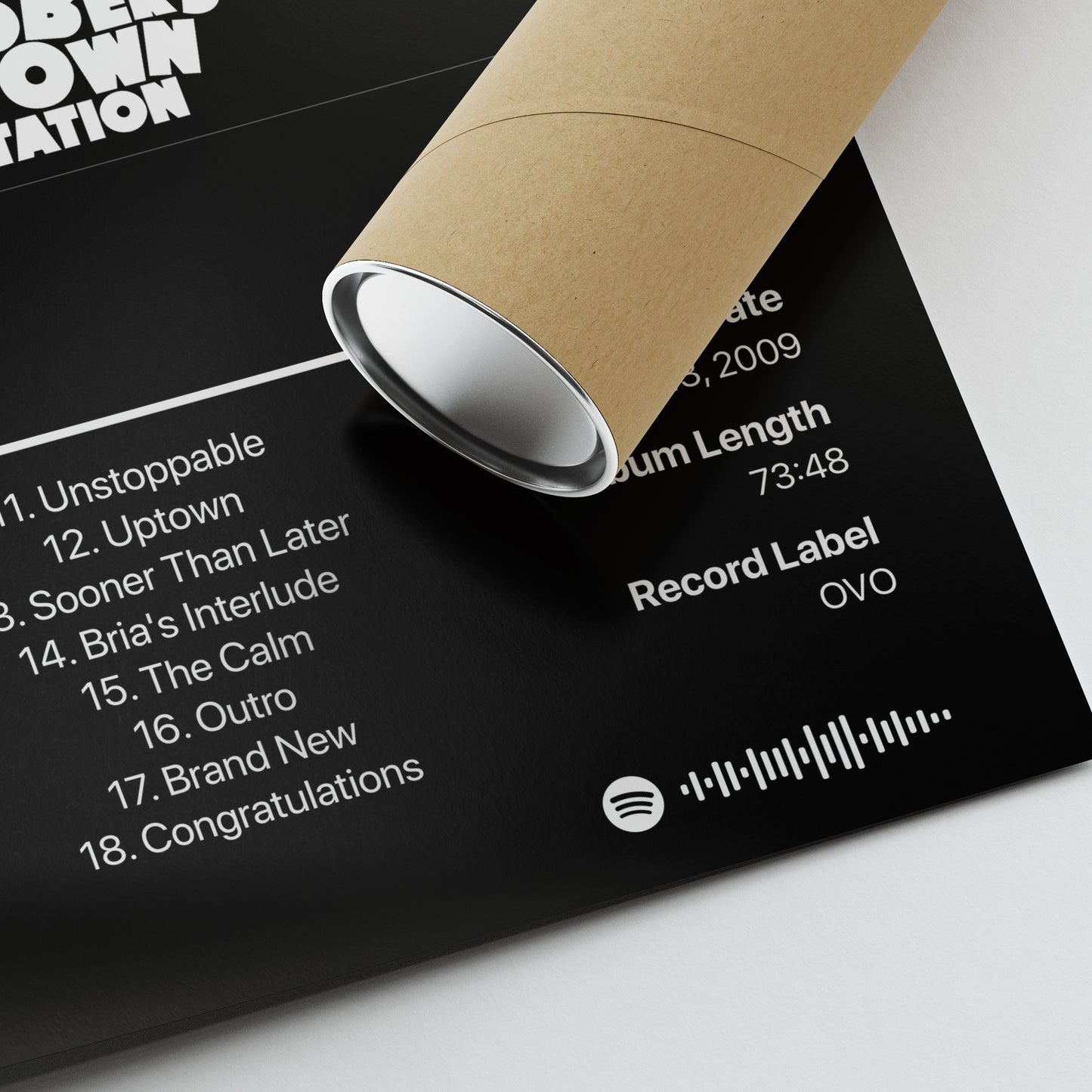 Drake So Far Gone Album Poster