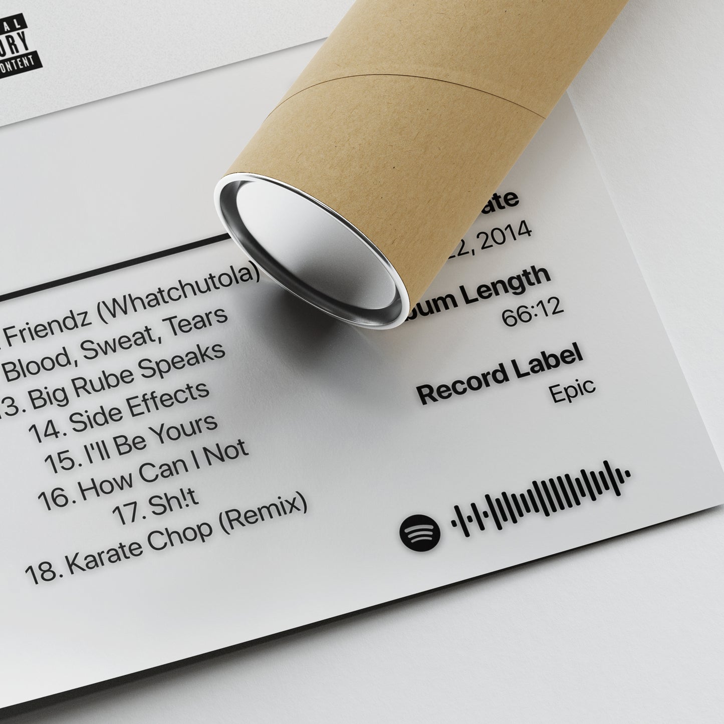 Future Honest Album Poster