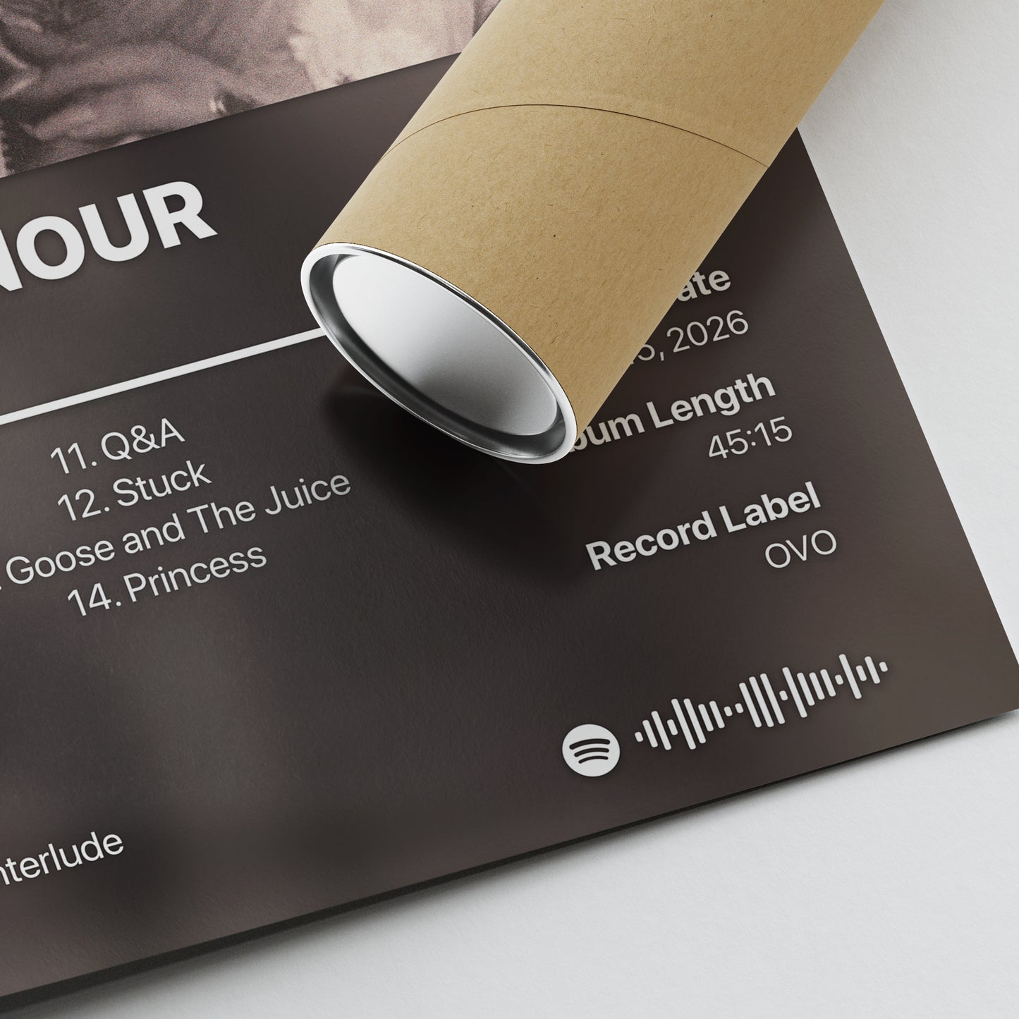 Drake MAID OF HONOUR Album Poster