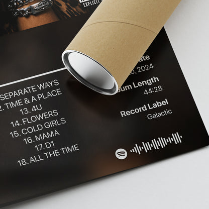 Lil Tecca PLAN A Album Poster