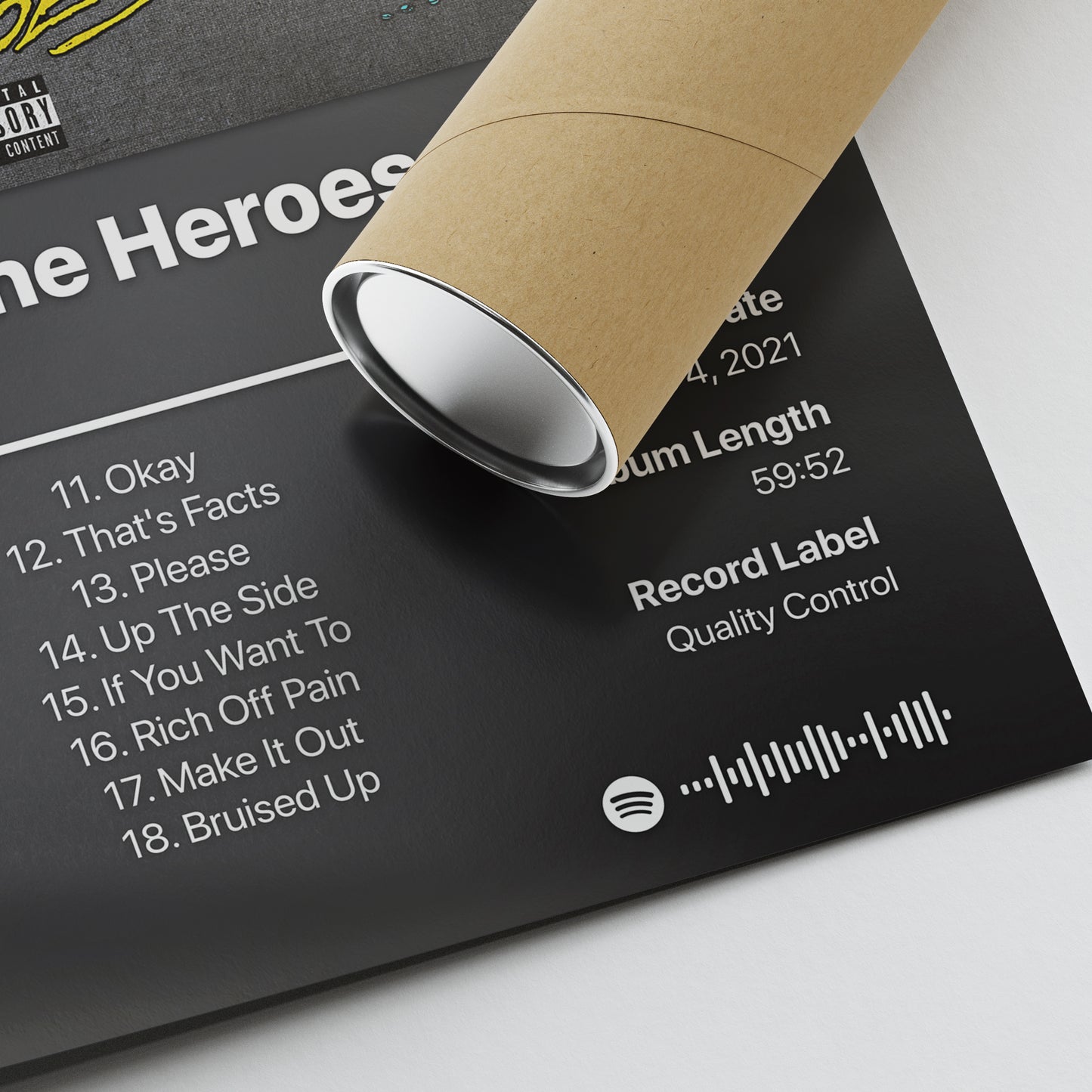 Lil Baby The Voice of the Heroes Album Poster