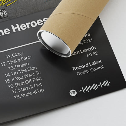 Lil Baby The Voice of the Heroes Album Poster