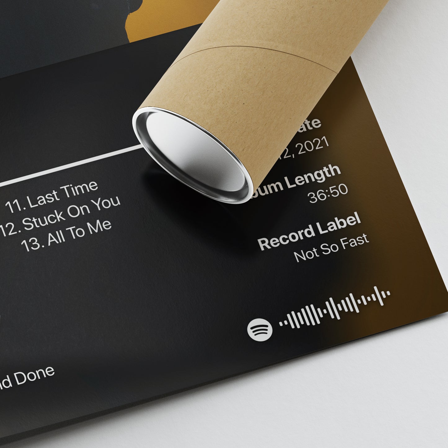 GIVĒON Take Time Album Poster