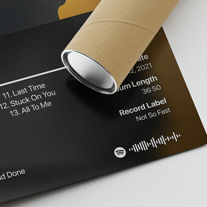 GIVĒON Take Time Album Poster