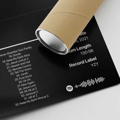 Kanye West Donda Album Poster