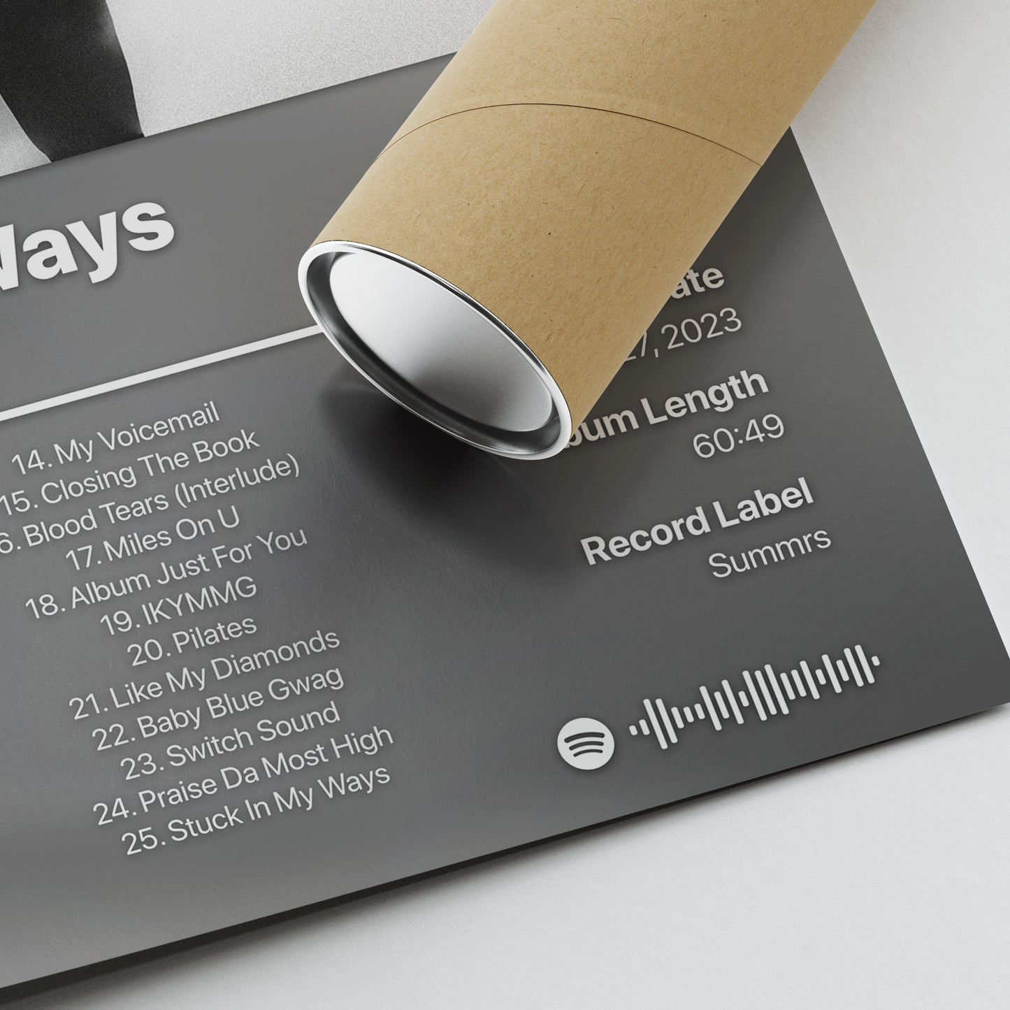 Summrs Stuck In My Ways Album Poster