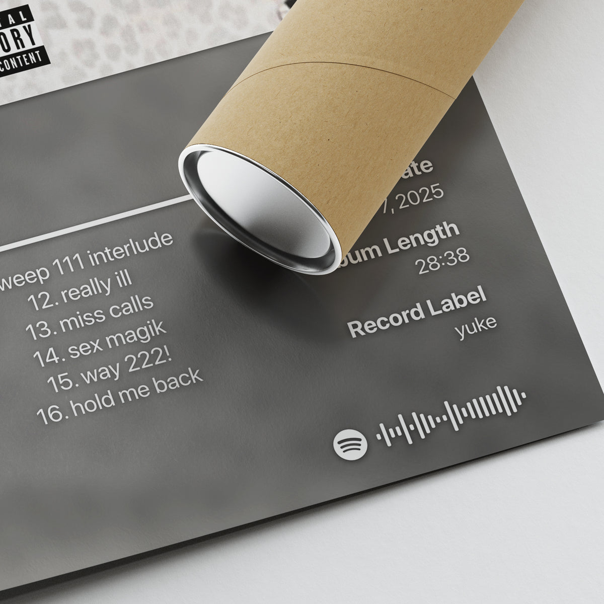 yuke Miss Misery Album Poster